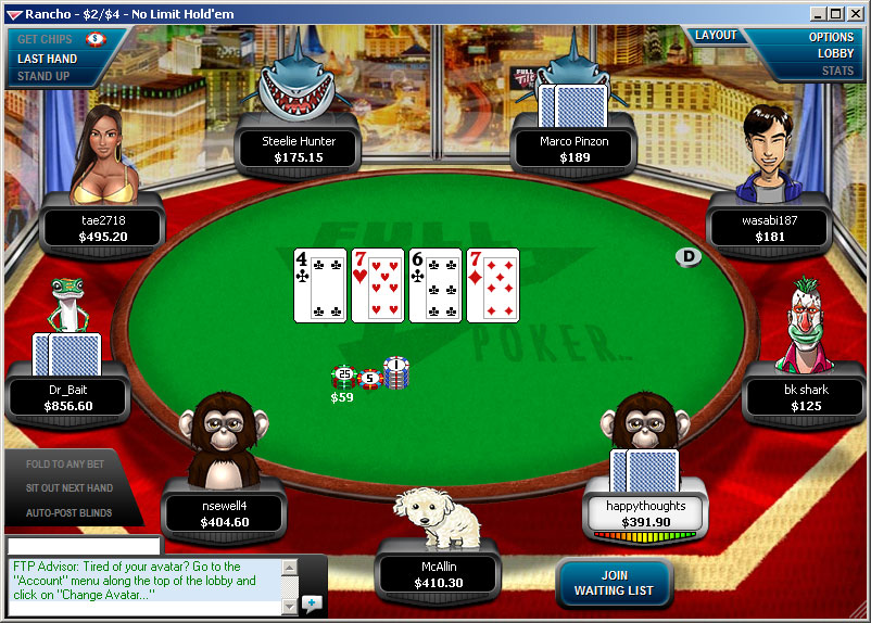 Full Tilt Poker screenshot 3